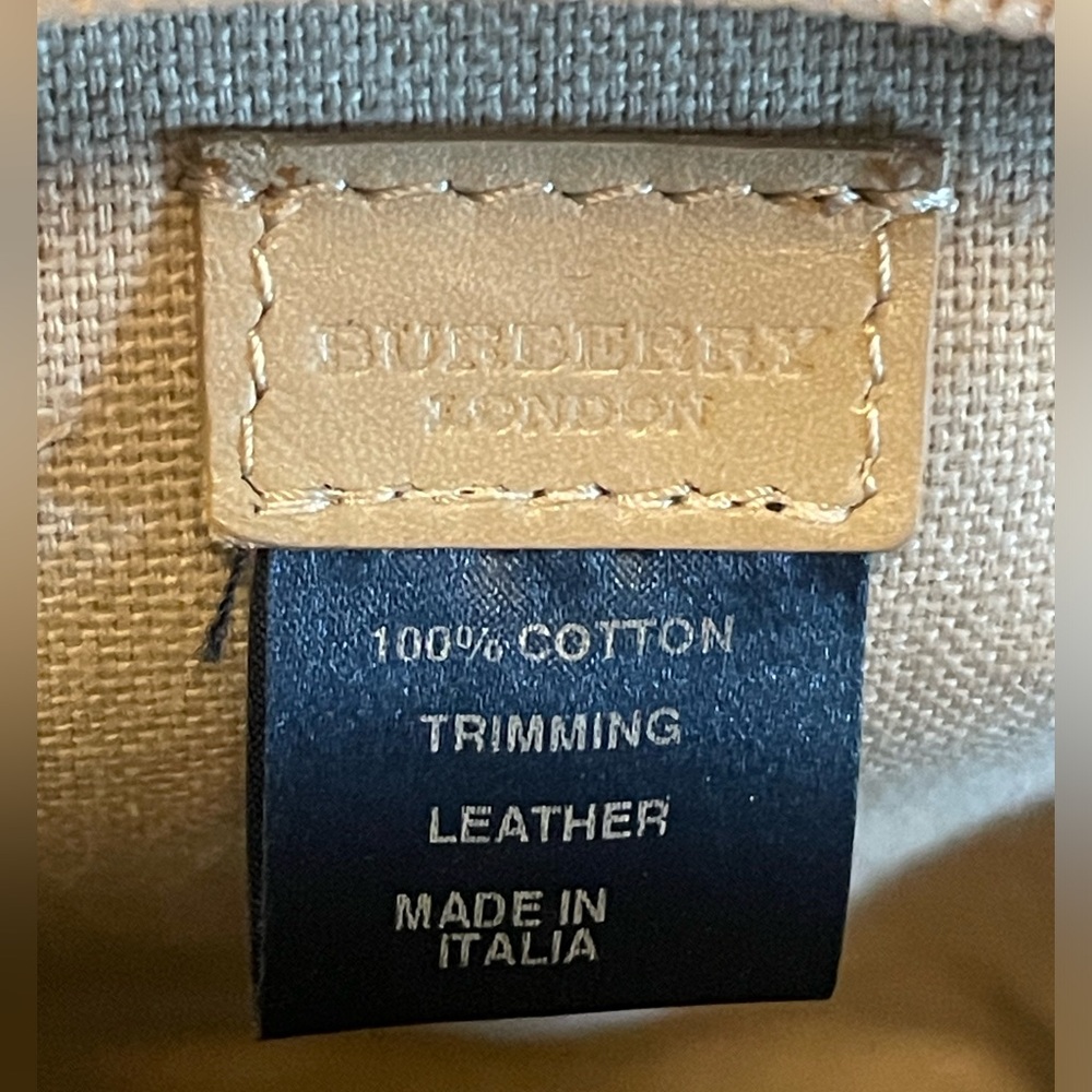 💯 BURBERRY plaid Backpack - Picture 5 of 9